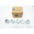 O-Z/Gedney 3-PIECE COUPLING 1IN CONDUIT FITTING, 5PK 4-100